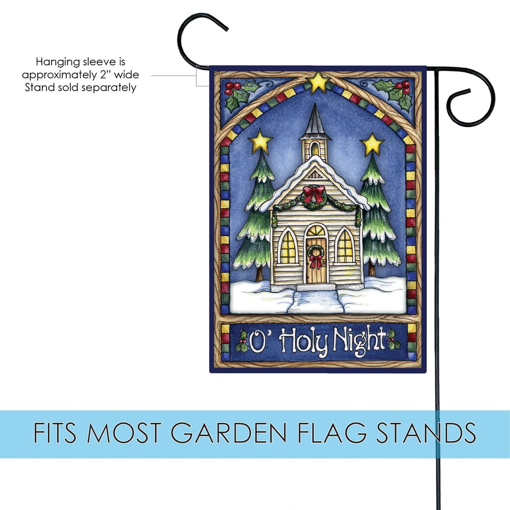 Christmas Church Garden Flag (12.5 x 18") - Image 2