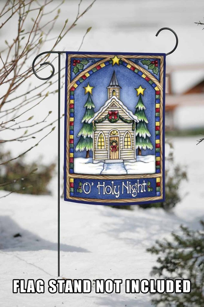 Christmas Church Garden Flag (12.5 x 18") - Image 3