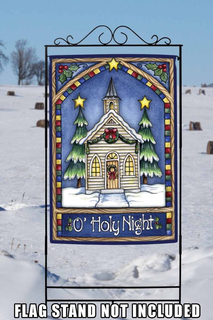 Christmas Church Garden Flag (12.5 x 18") - Image 4