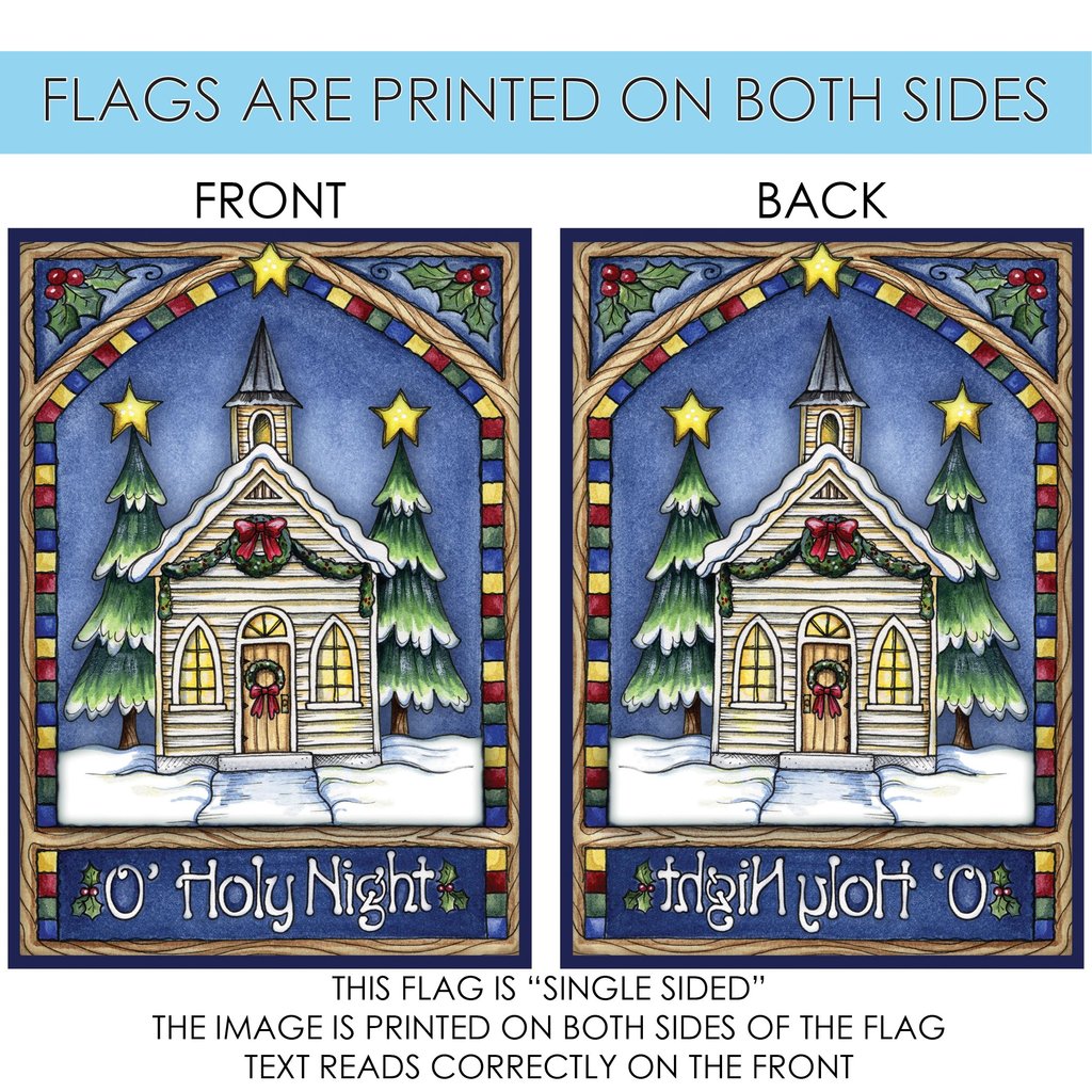 Christmas Church Garden Flag (12.5 x 18") - Image 5