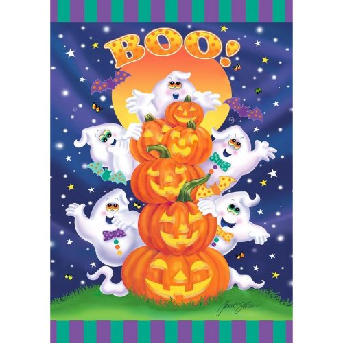 Ghost Party Garden Flag