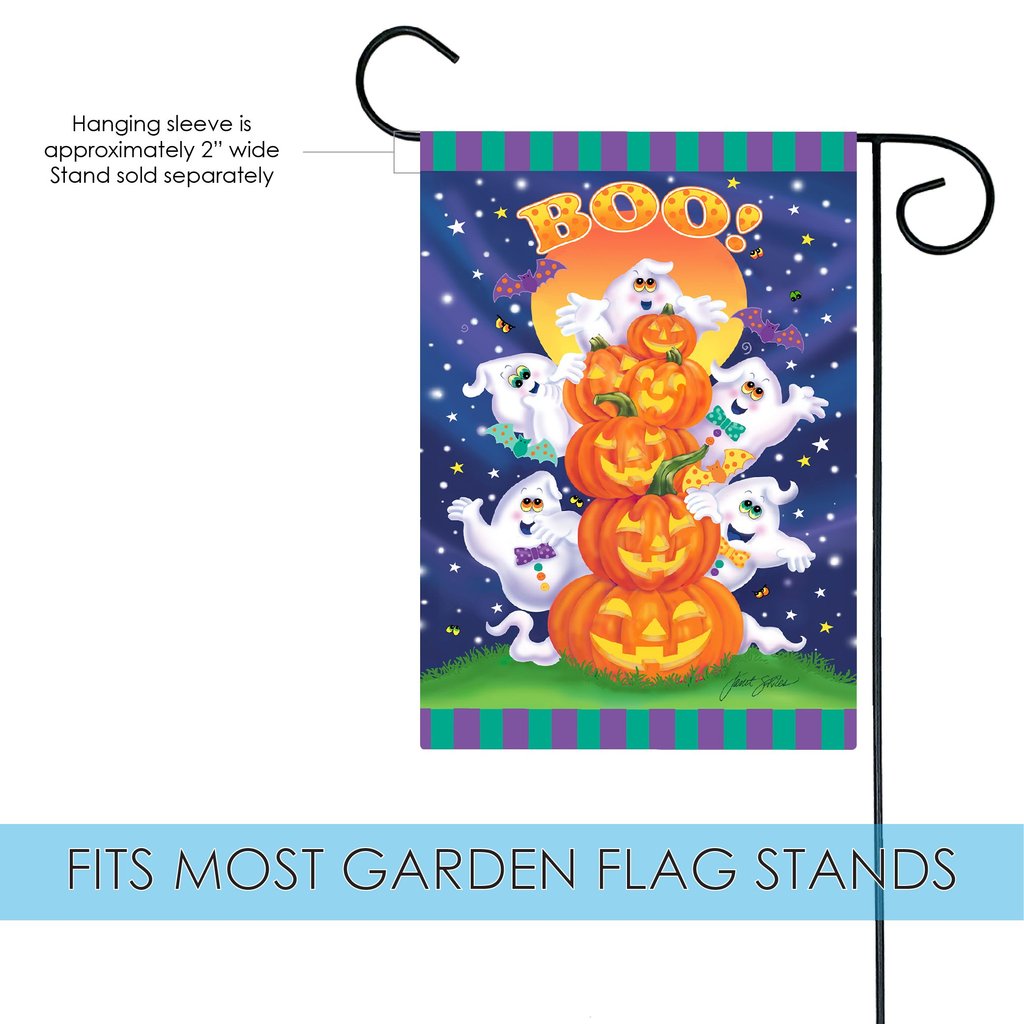 Ghost Party Garden Flag (12.5 x 18") - Image 2