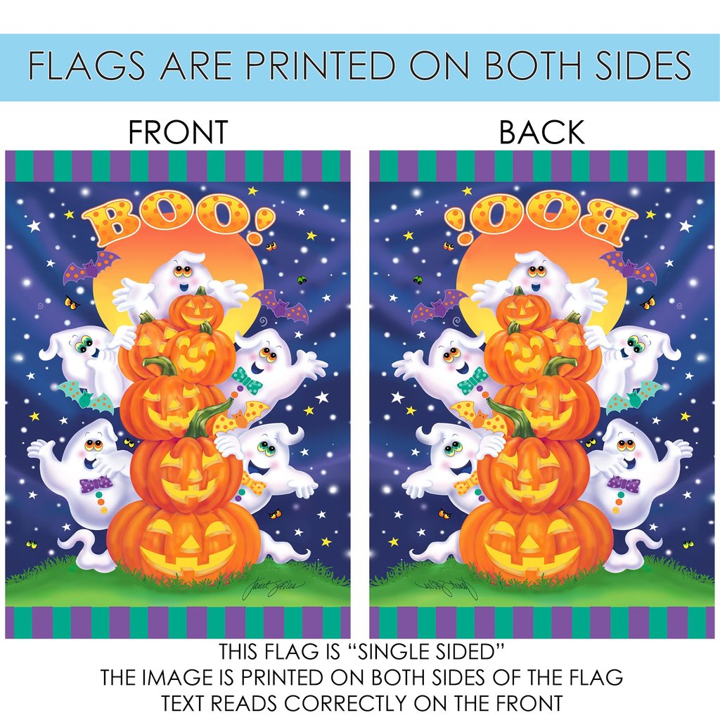 Ghost Party Garden Flag (12.5 x 18") - Image 4