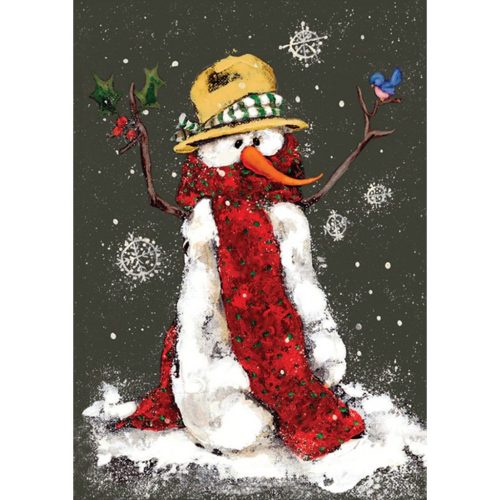 Red Scarf Garden Flag