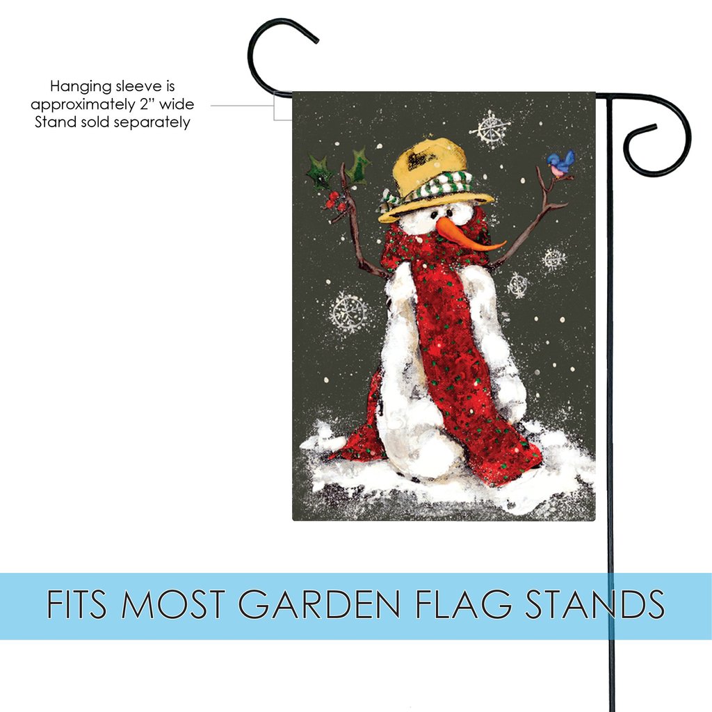 Red Scarf Garden Flag (12.5 x 18") - Image 2