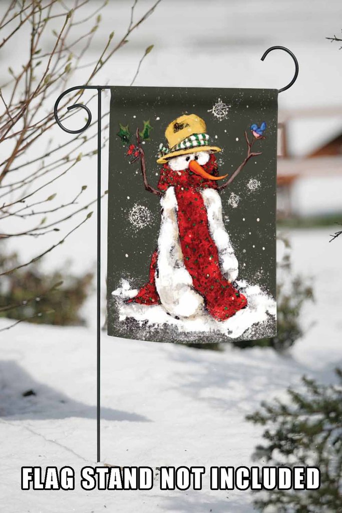 Red Scarf Garden Flag (12.5 x 18") - Image 3