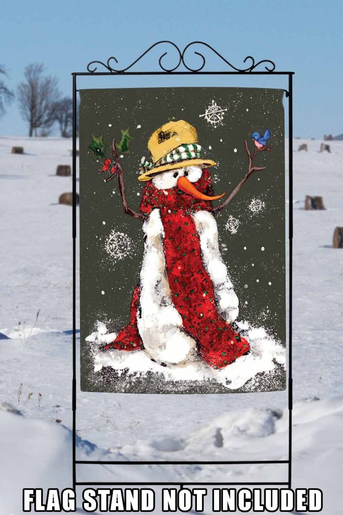 Red Scarf Garden Flag (12.5 x 18") - Image 4