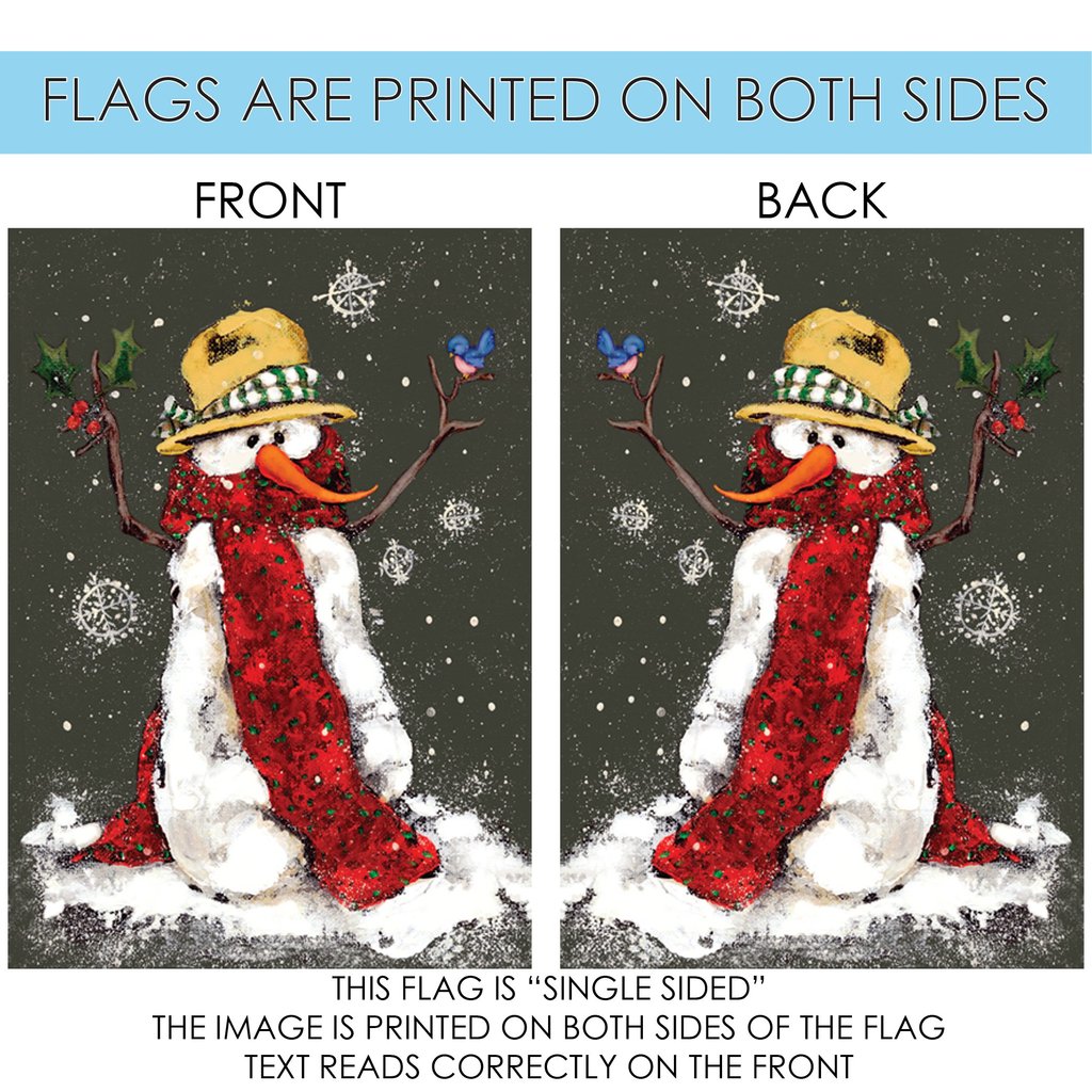 Red Scarf Garden Flag (12.5 x 18") - Image 5