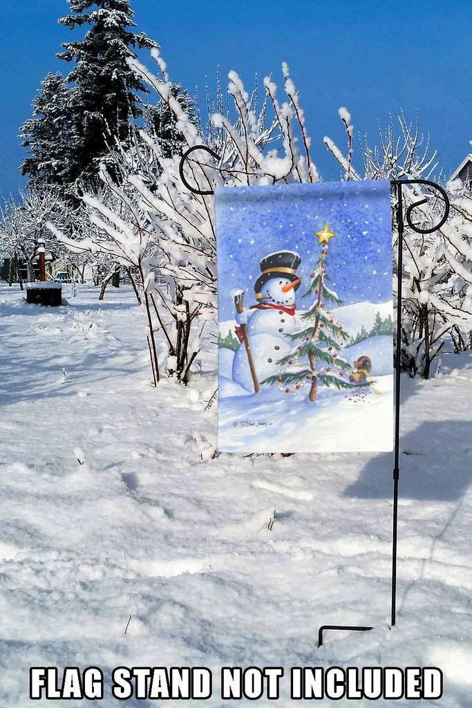 Snowtime Garden Flag (12.5 x 18") - Image 5