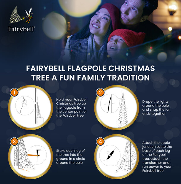 Fairybell | 20ft | 900 LED lights | Warm White - Image 4