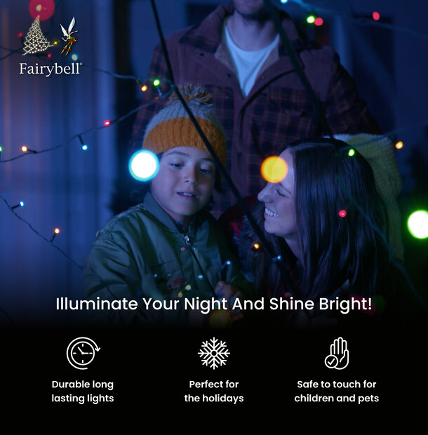 Fairybell | 20ft | 900 LED lights | Warm White - Image 5