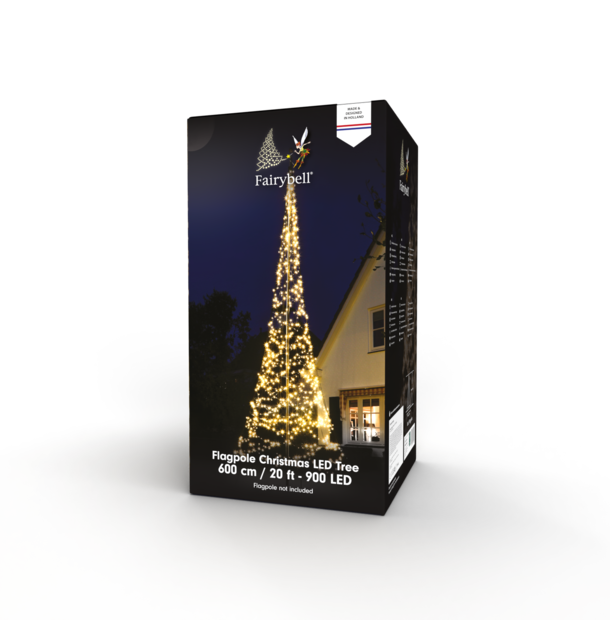 Fairybell | 20ft | 900 LED lights | Warm White - Image 10